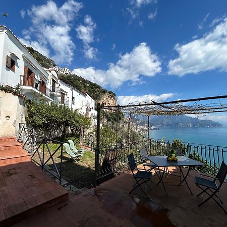 Amalfi 51 Con Vista Mare, Giardino E Terrazze Villa Conca dei Marini Exteriör bild
