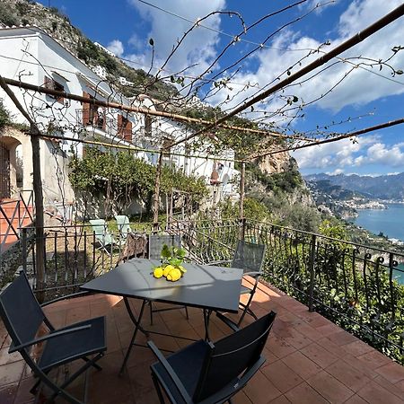 Amalfi 51 Con Vista Mare, Giardino E Terrazze Villa Conca dei Marini Exteriör bild