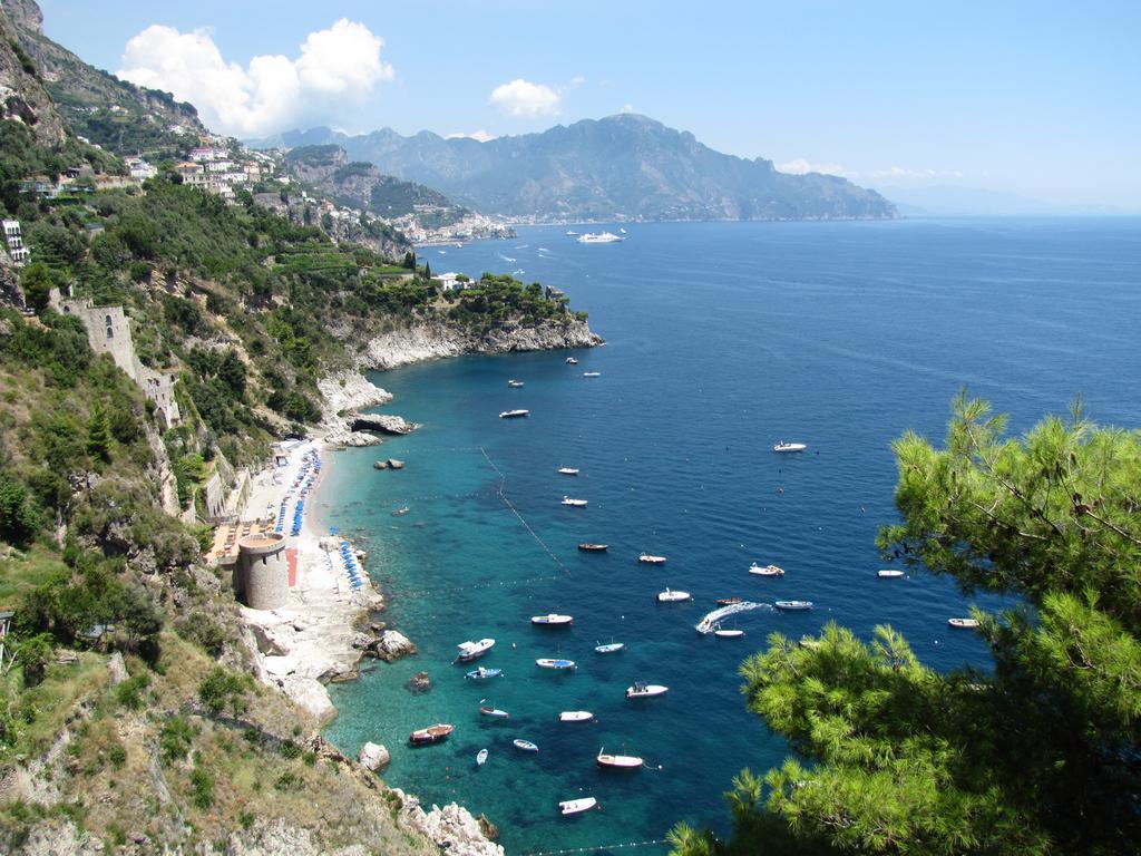 Amalfi 51 Con Vista Mare, Giardino E Terrazze Villa Conca dei Marini Rum bild