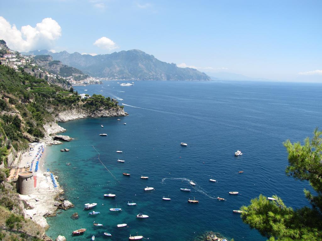 Amalfi 51 Con Vista Mare, Giardino E Terrazze Villa Conca dei Marini Rum bild